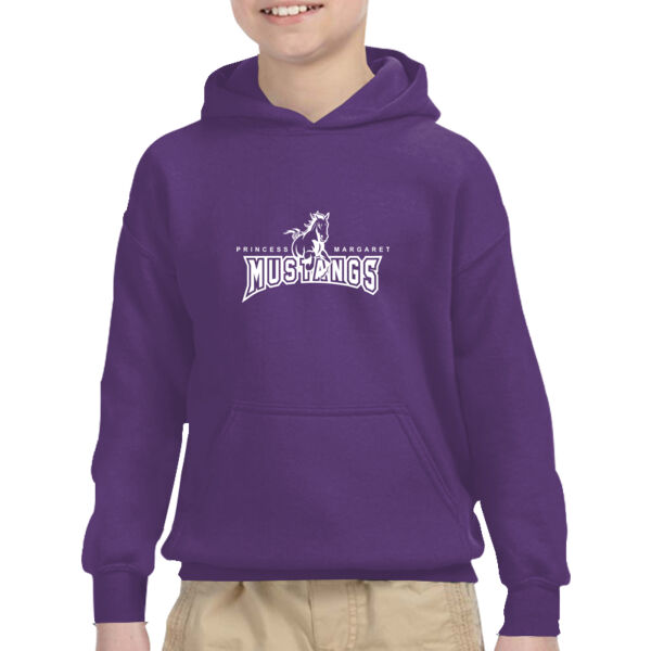 Mustangs Youth Unisex Hoodie (Purple) Thumbnail