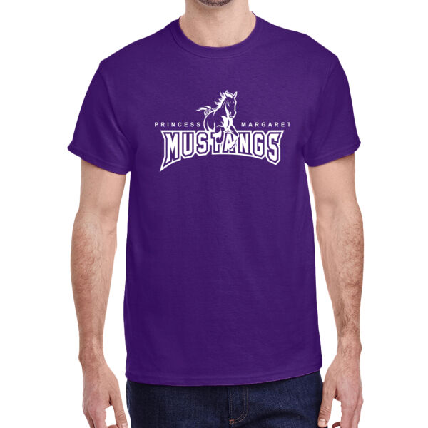 Mustangs Adult Unisex T-Shirt (Purple) Thumbnail
