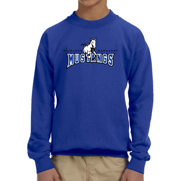 Mustangs Youth Unisex Fleece Crew Thumbnail