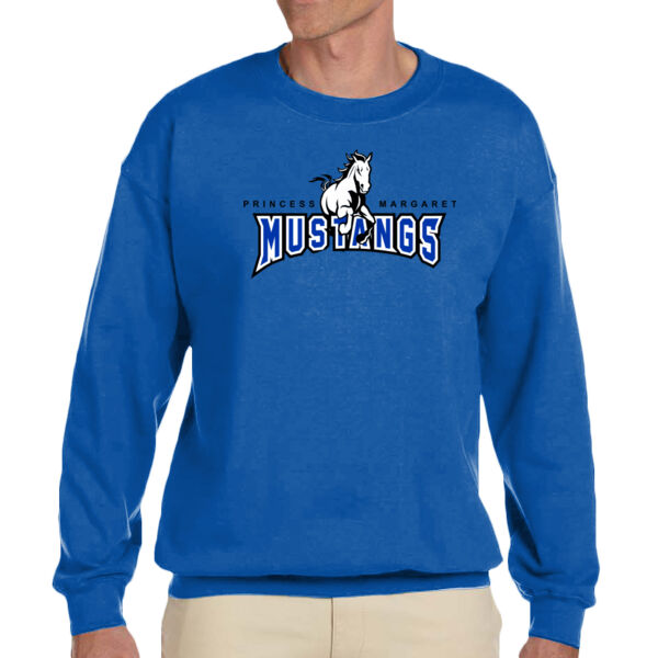 Mustangs Adult Unisex Fleece Crew Thumbnail
